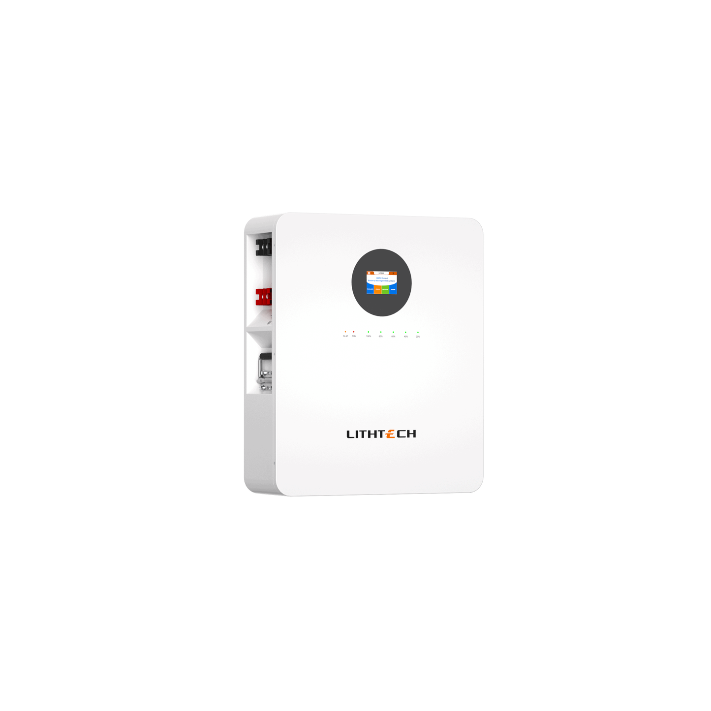 LITHTECH TR4000WX Thuisbatterij (5.12kWh) – Ultra-dun Wandmodel