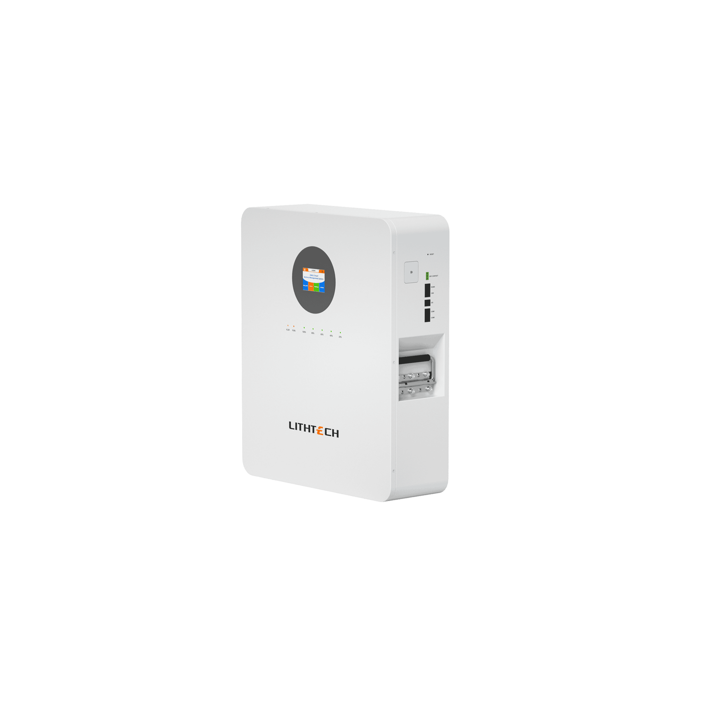 LITHTECH TR4000WX Thuisbatterij (5.12kWh) – Ultra-dun Wandmodel