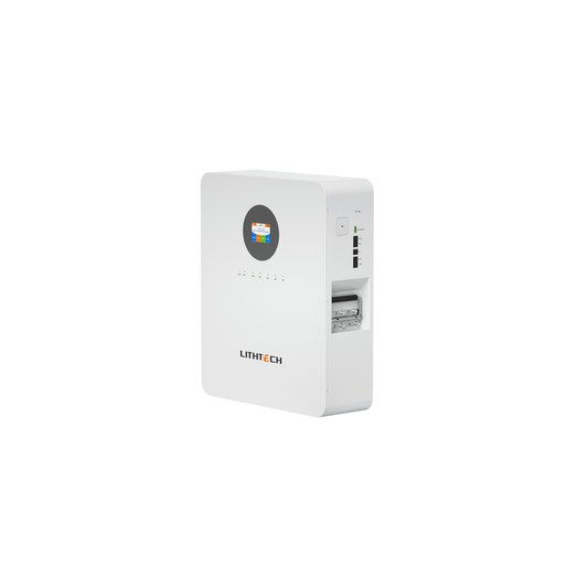 LITHTECH TR4000WX Thuisbatterij (5.12kWh) – Ultra-dun Wandmodel