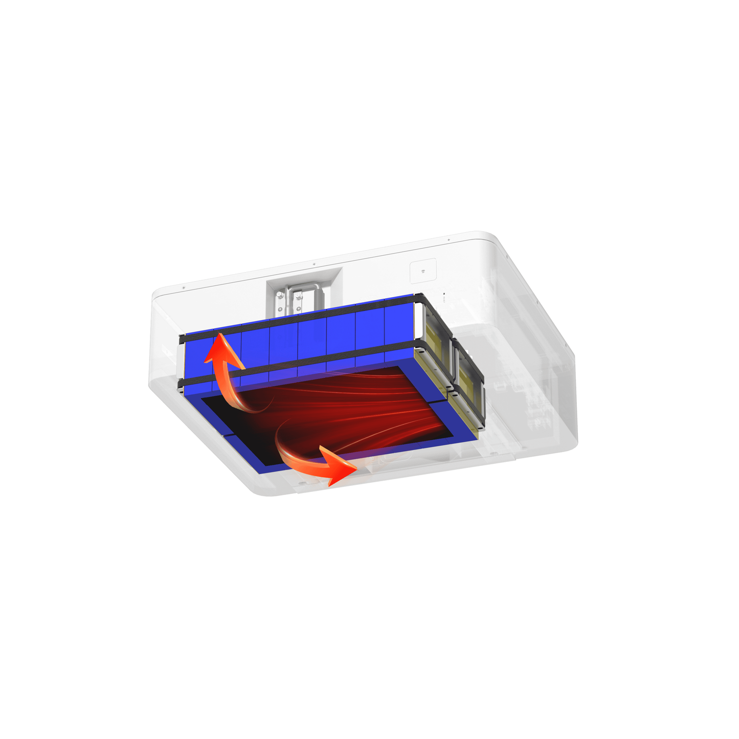 LITHTECH TR4000WX Thuisbatterij (5.12kWh) – Ultra-dun Wandmodel